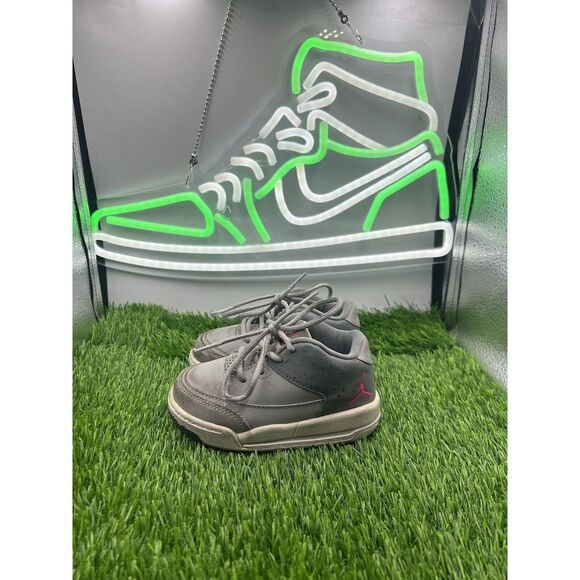 Nike Air Jordan‎ Flight Origin 3 Toddler Size 6C Sneakers Gray Pink 820252-001 - Picture 1 of 7